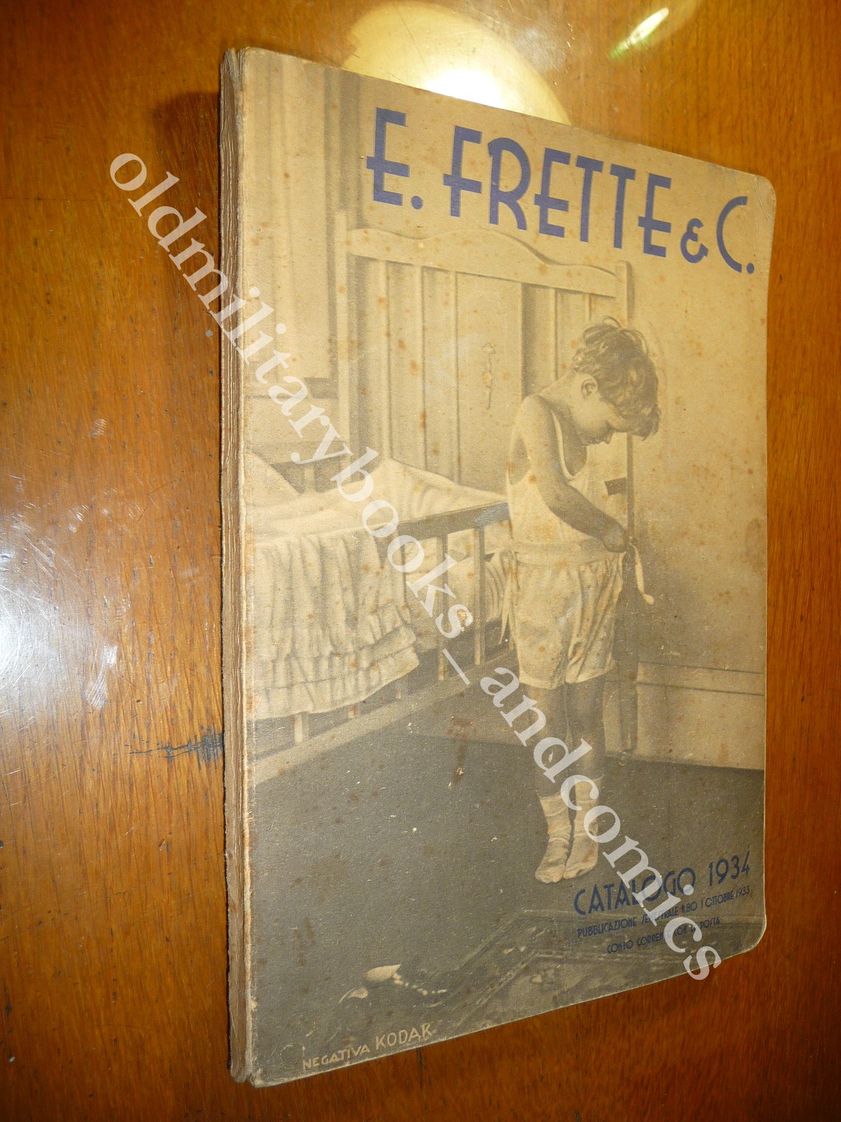 CATALOGO FRETTE TESSUTI VESTITI FAZZOLETTI BIANCHERIA VESTAGLIE 1934