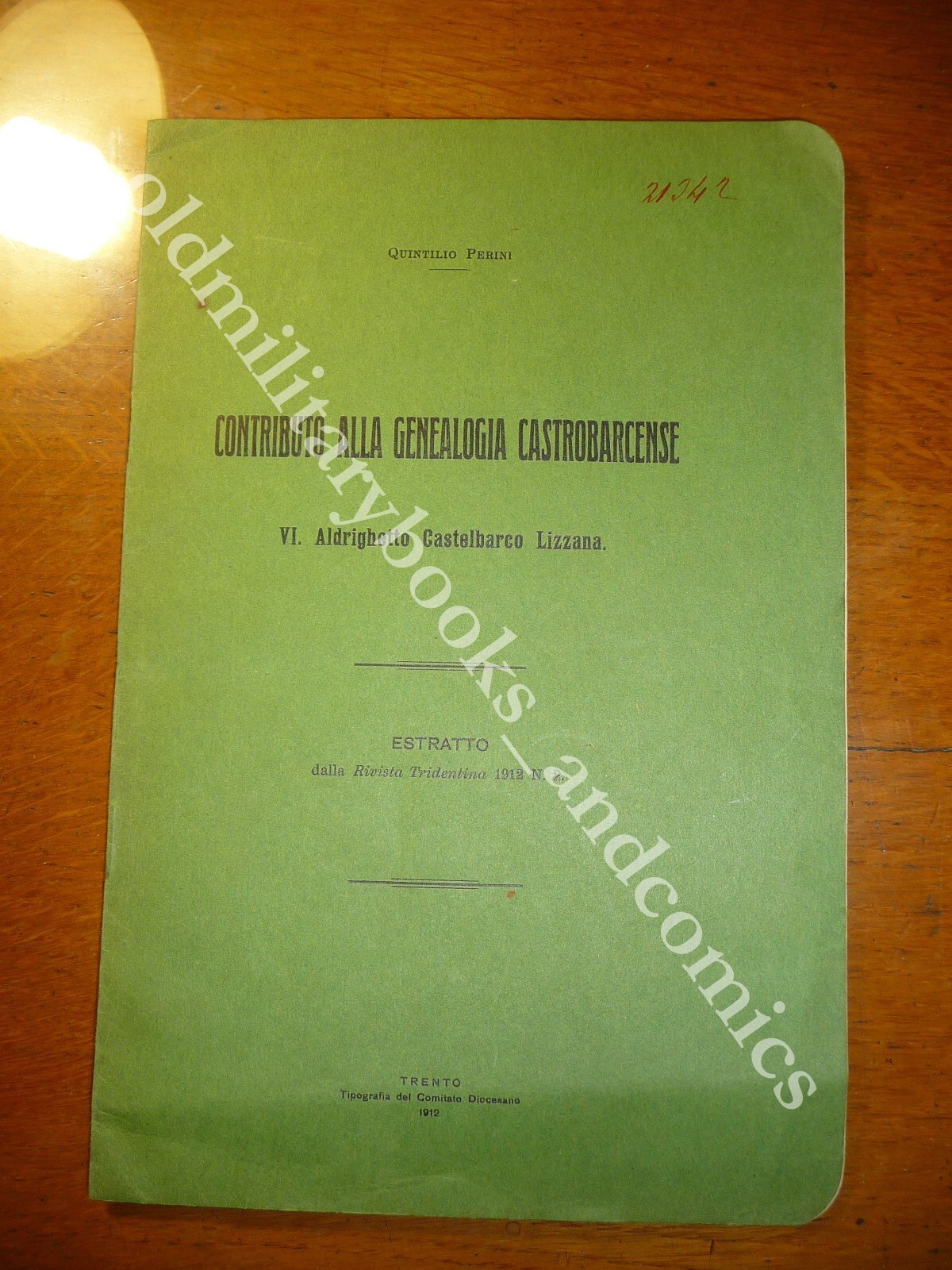 CONTRIBUTO ALLA GENEALOGIA CASTROBARCENSE VI. ALDRIGHETTO CASTELBARCO LIZZANA