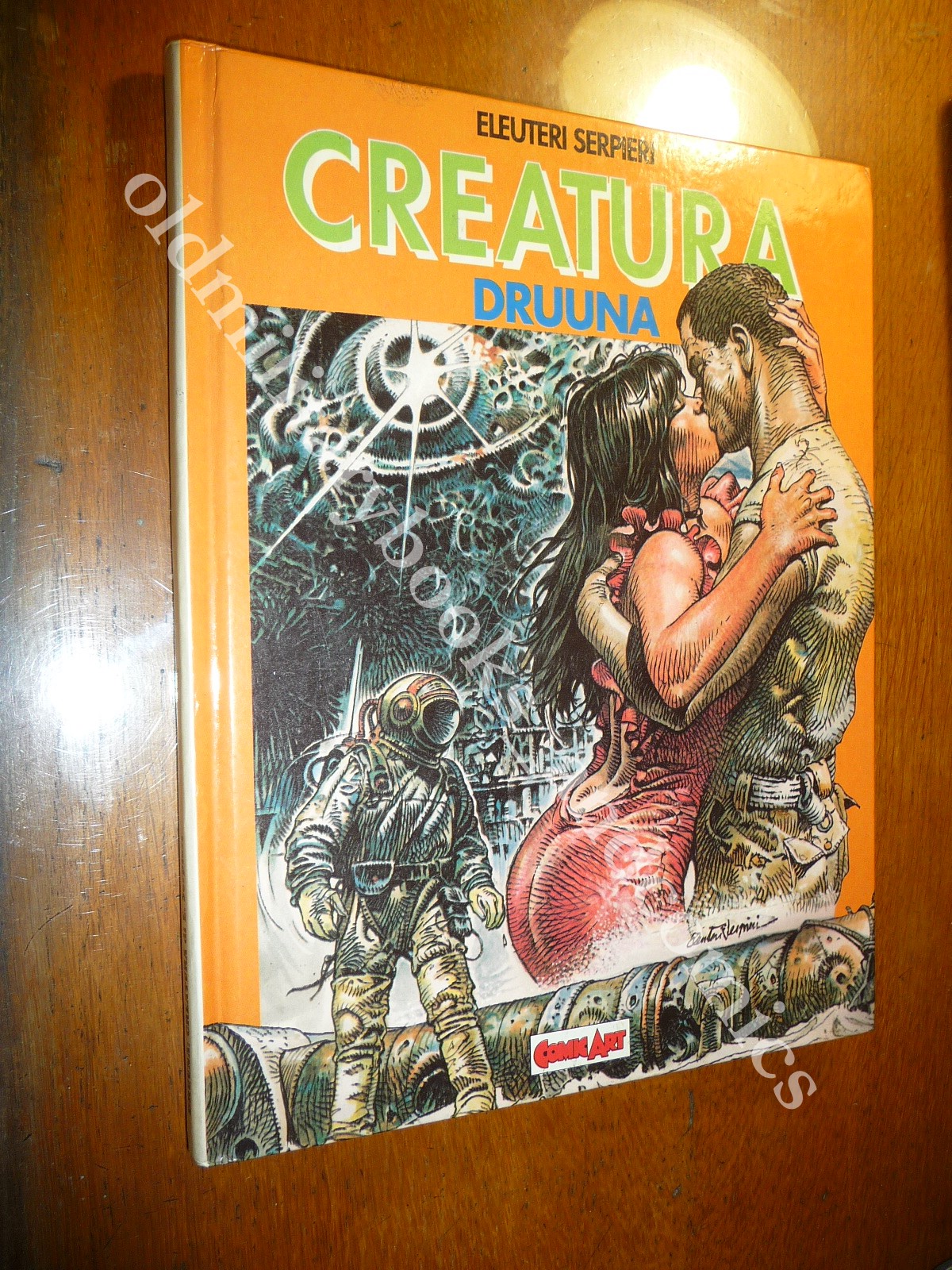 CREATURA DRUUNA PAOLO ELEUTERI SERPIERI COMIC ART 1990