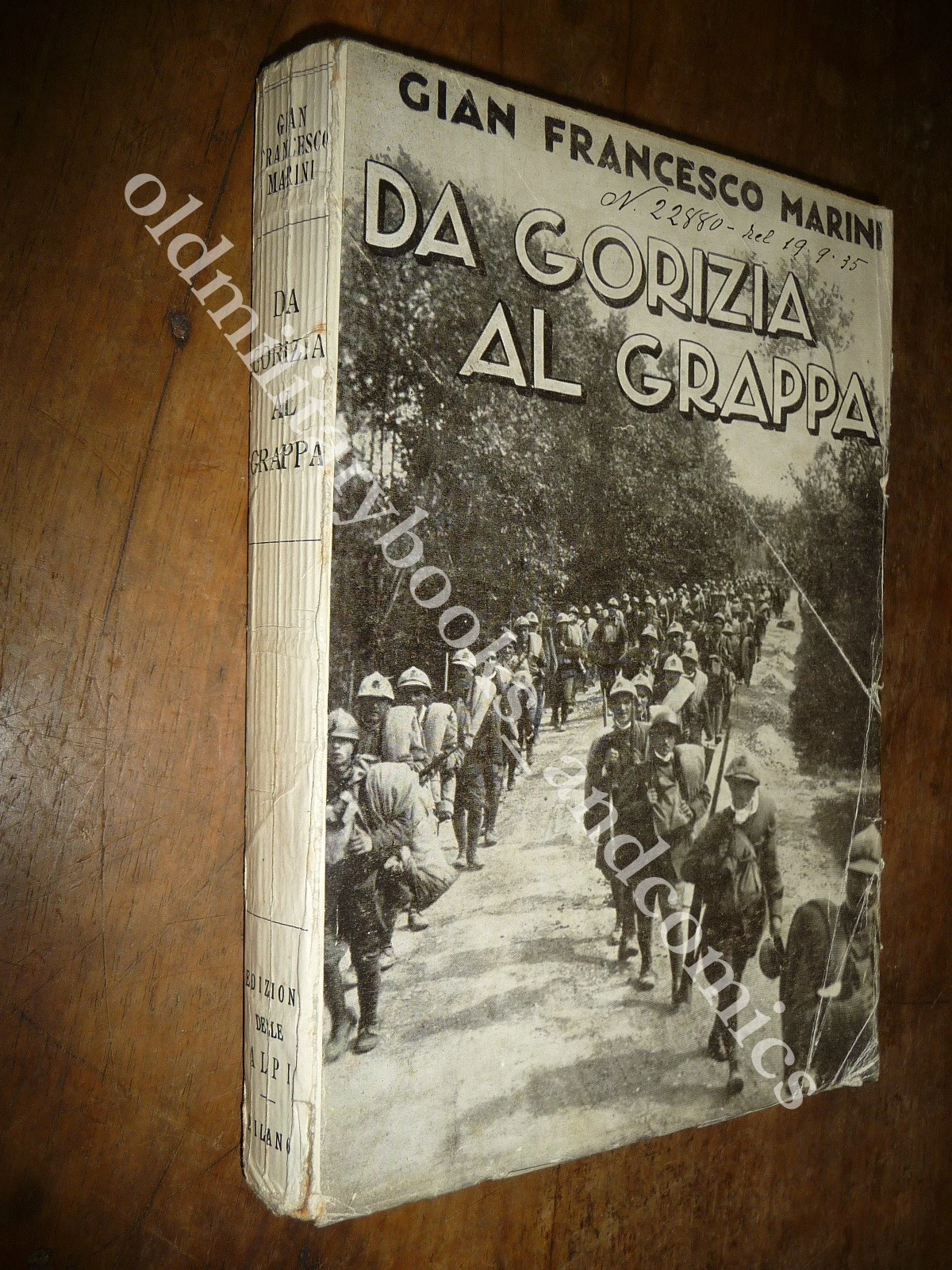 DA GORIZIA AL GRAPPA GIAN FRANCESCO MARINI