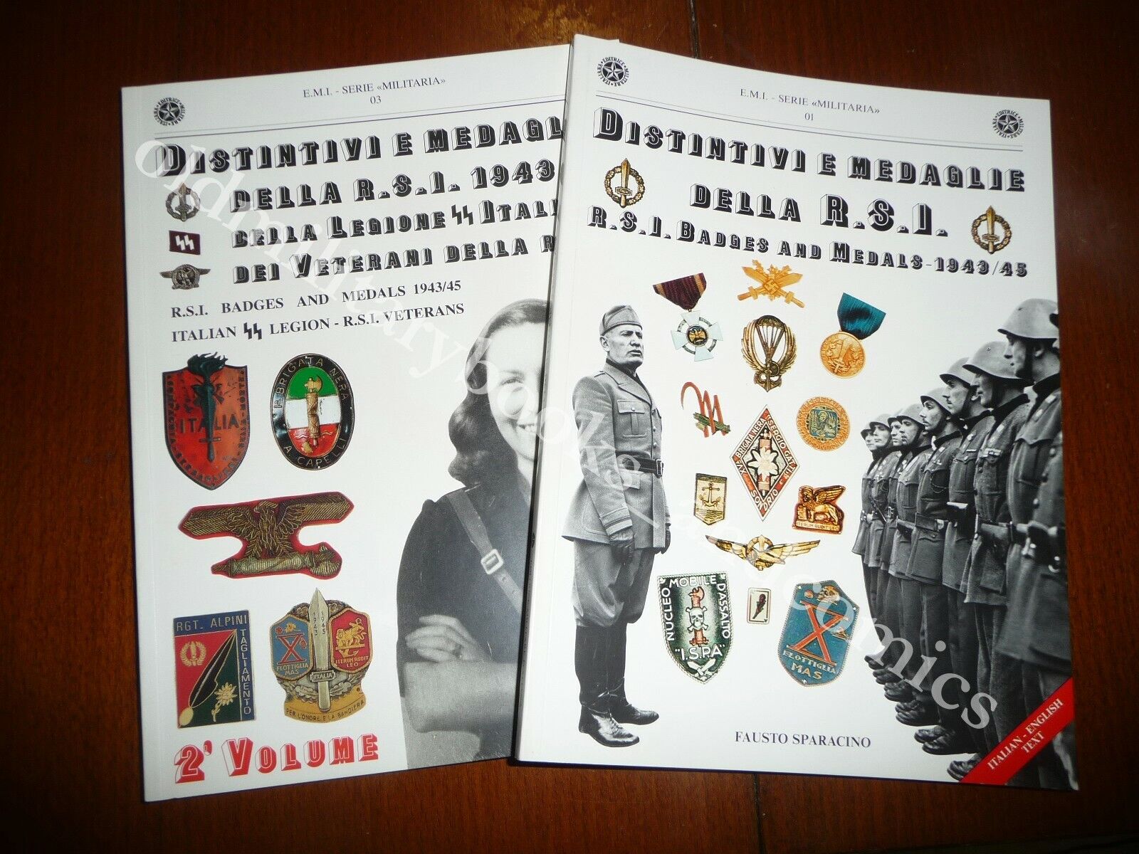 DISTINTIVI E MEDAGLIE DELLA RSI 1943/45 LEGIONE SS ITALIANA E …