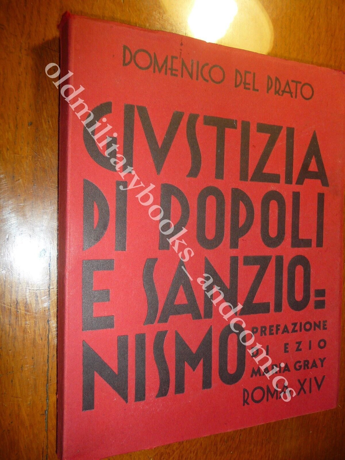 GIUSTIZIA DI POPOLI E SANZIONISMO DOMENICO DEL PRATO Pref EZIO …
