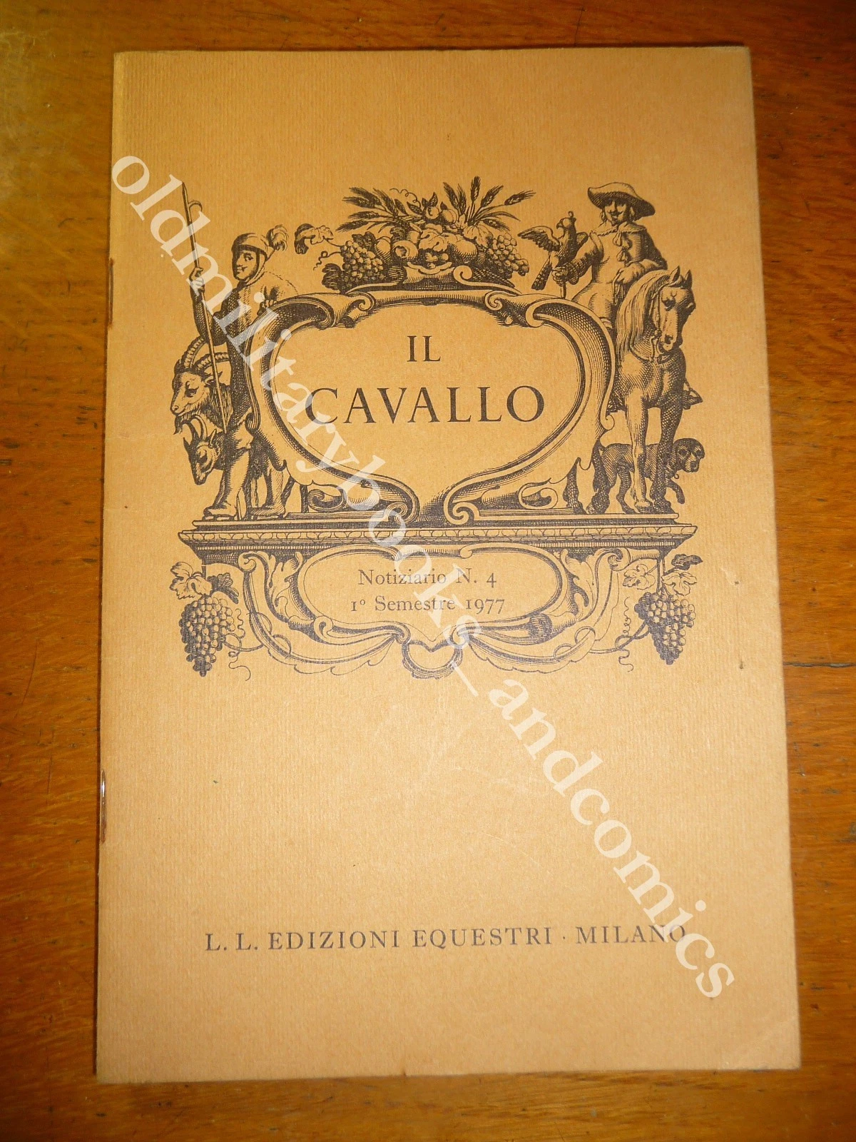 IL CAVALLO NOTIZIARIO N. 4 1° SEMESTRE 1977