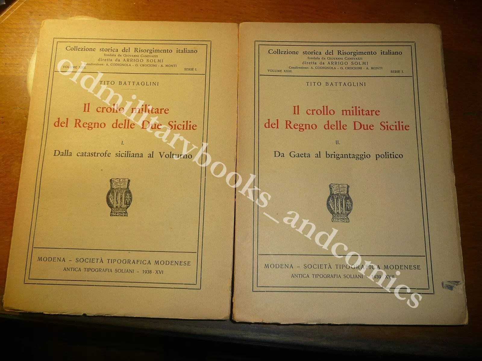 IL CROLLO MILITARE DEL REGNO DELLE DUE SICILIE TITO BATTAGLINI …