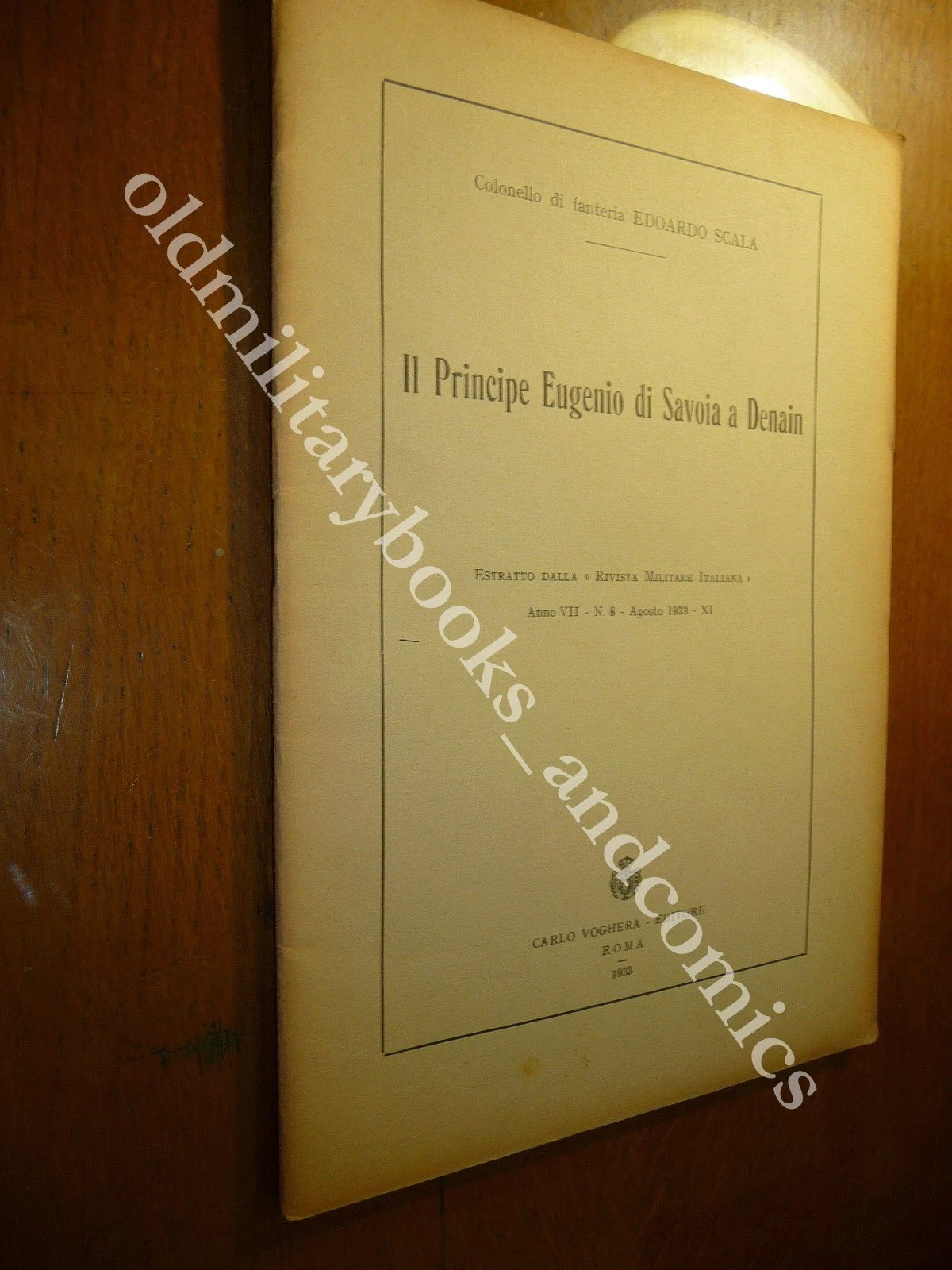 IL PRINCIPE EUGENIO DI SAVOIA A DENAIN EDOARDO SCALA