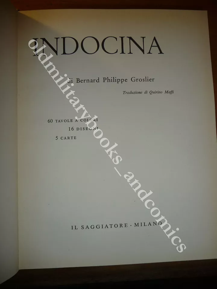 INDOCINA BERNARD PHILIPPE GROSLIER COLLANA IL MARCOPOLO