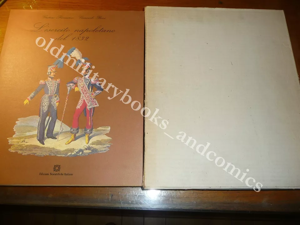 L'ESERCITO NAPOLETANO DEL 1832 FIORENTINO-BOERI PERFETTO CON COFANETTO