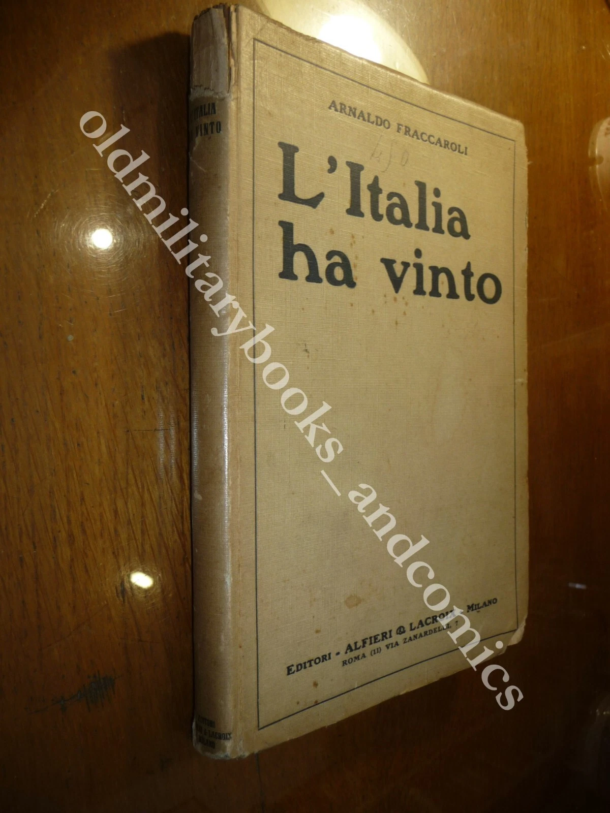 L'ITALIA HA VINTO ARNALDO FRACCAROLI
