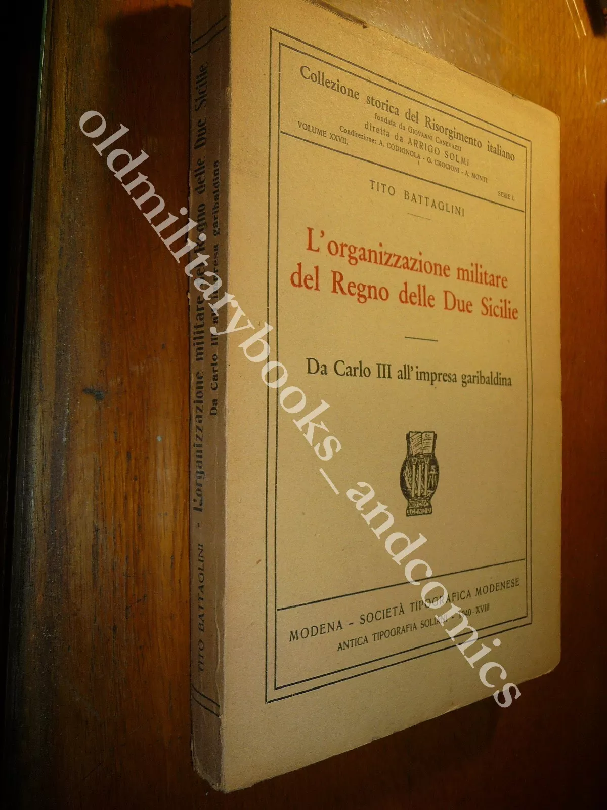 L'ORGANIZZAZIONE MILITARE DEL REGNO DELLE DUE SICILIE DA CARLO III …