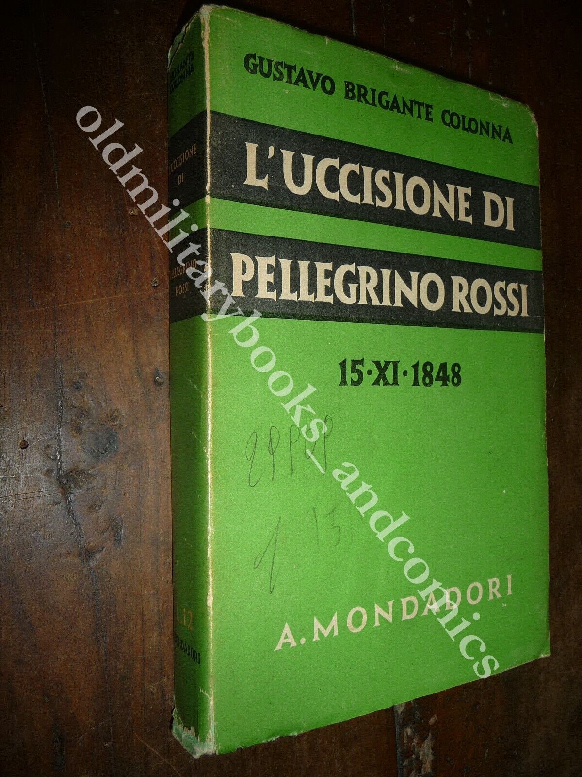 L'UCCISIONE DI PELLEGRINO ROSSI GUSTAVO BRIGANTE COLONNA