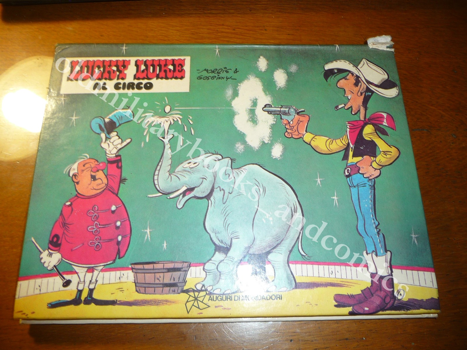 LUCKY LUKE AL CIRCO POP UP 1974