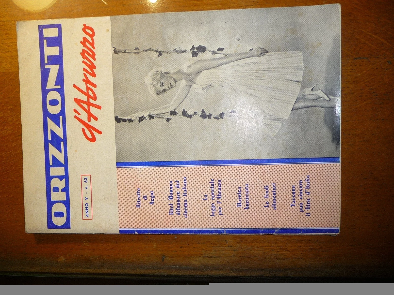 ORIZZONTI D'ABRUZZO ANNO V n. 53 RIVISTA ATTUALITA ARTE CULTURA …
