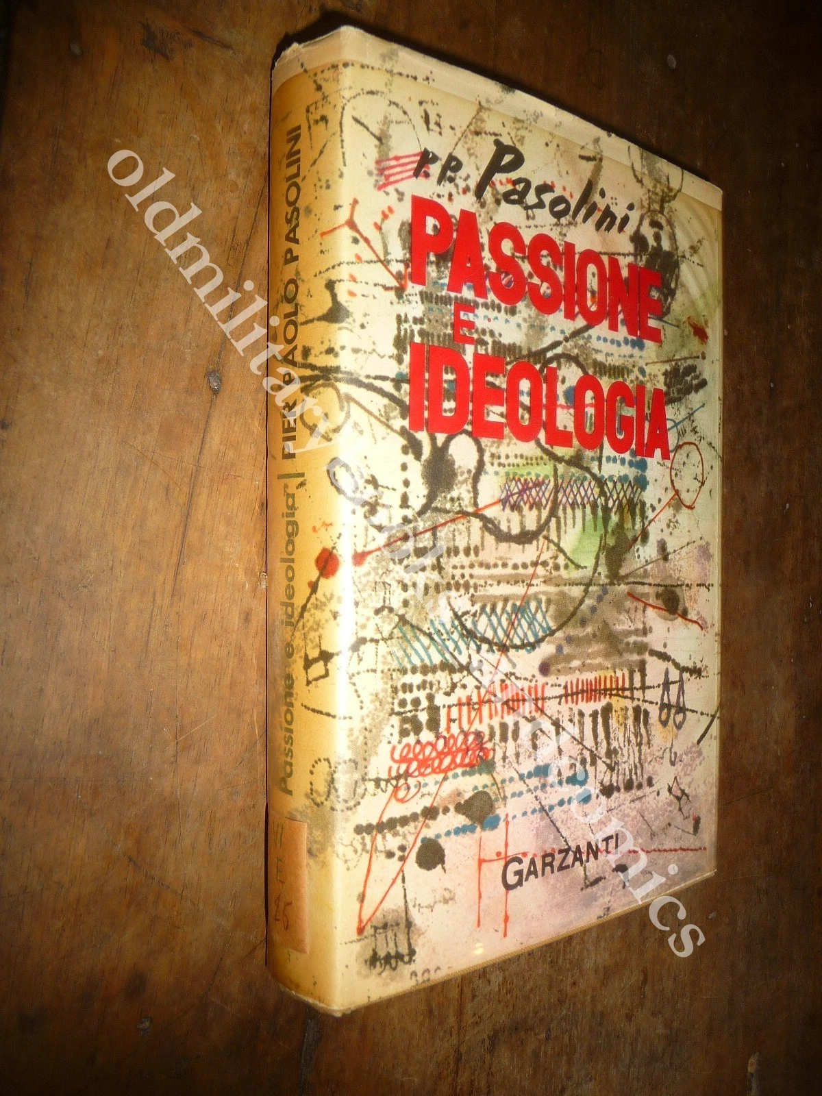 PASSIONE E IDEOLOGIA PIER PAOLO PASOLINI I^ Ed. 1960