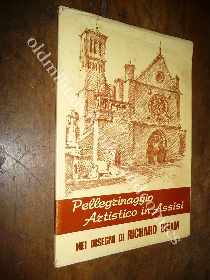 PELLEGRINAGGIO ARTISTICO IN ASSISI NEI DISEGNI DI RICHARD BELLM