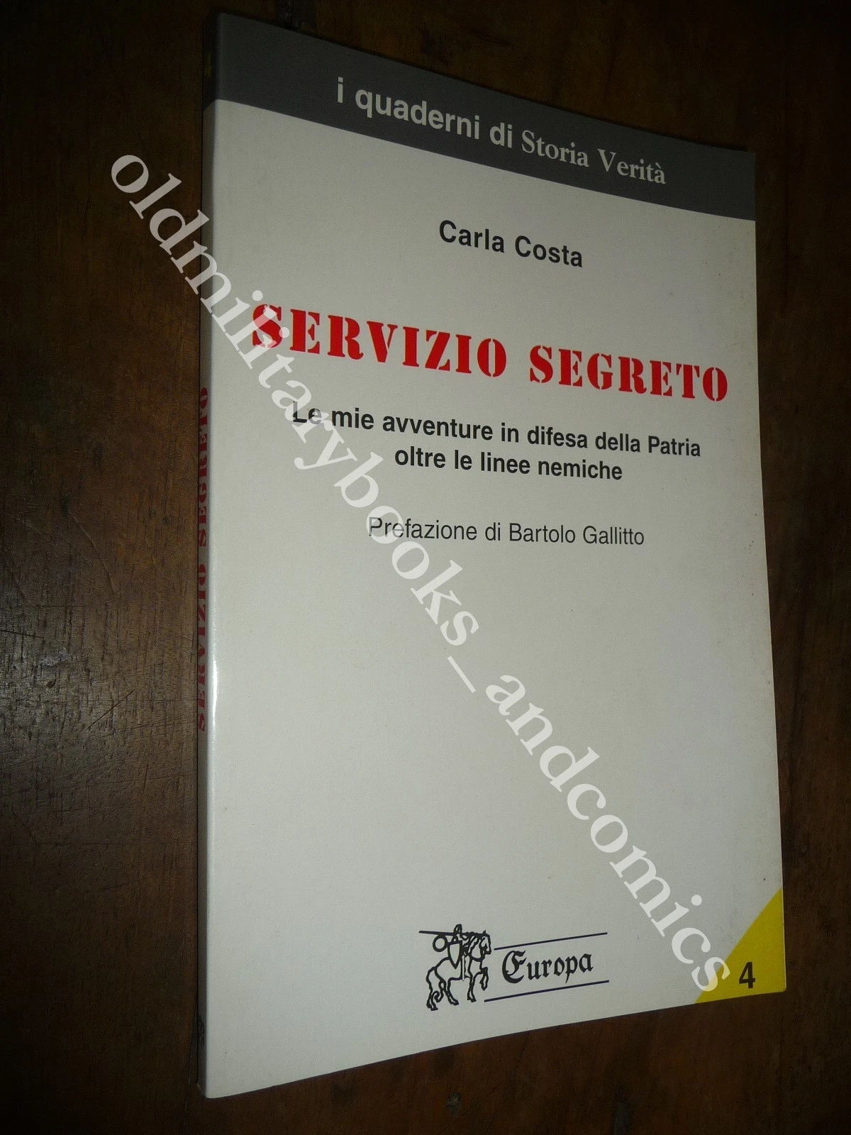 SERVIZIO SEGRETO CARLA COSTA