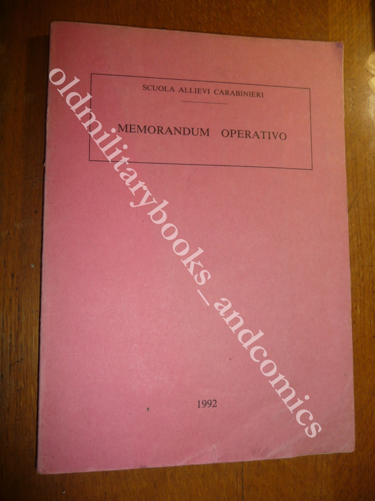 SINOSSI MEMORANDUM OPERATIVO PER I C.C. ARRUOLAMENTO PATENTE PORTO D'ARMI …