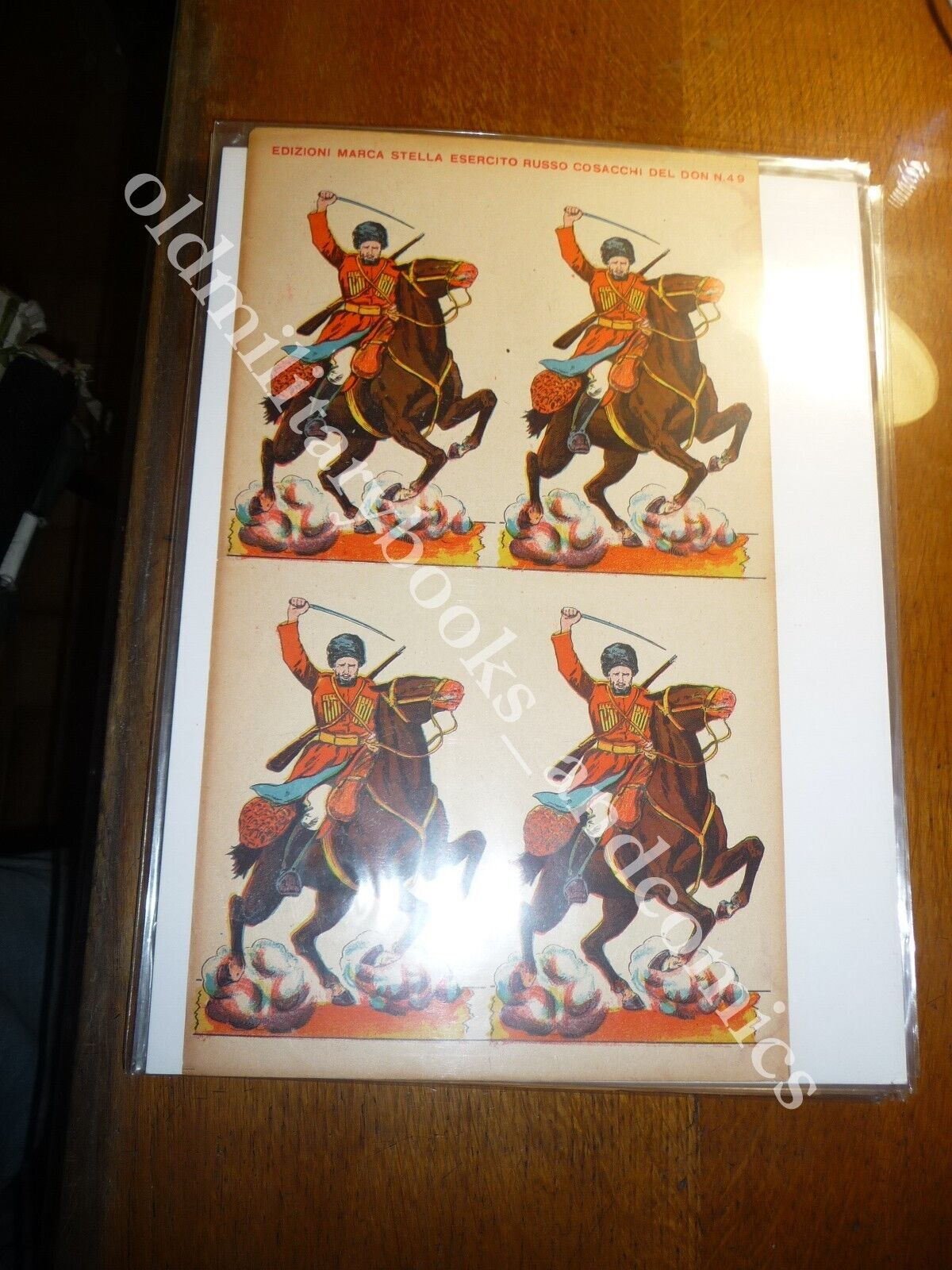 SOLDATINI MARCA STELLA ESERCITO RUSSO COSACCHI DEL DON N° 49