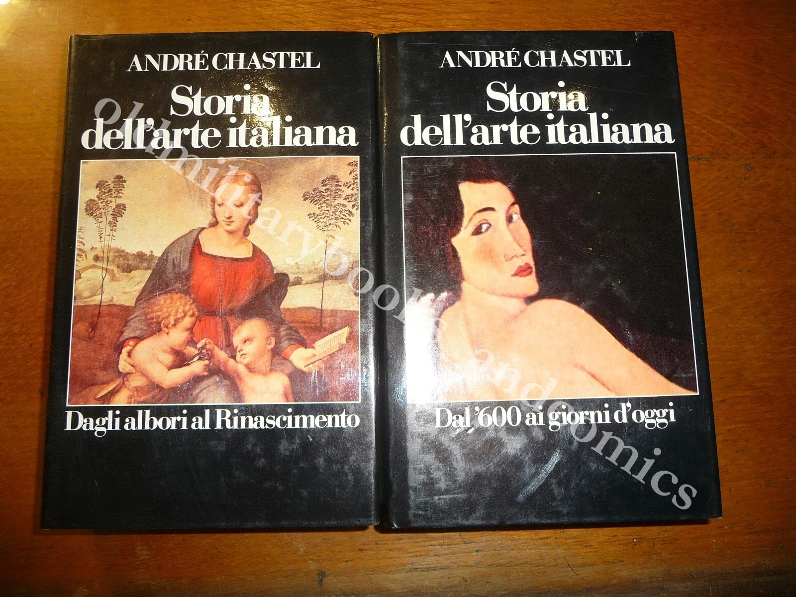STORIA DELL'ARTE ITALIANA ANDRE CHASTEL 2 VOLUMI