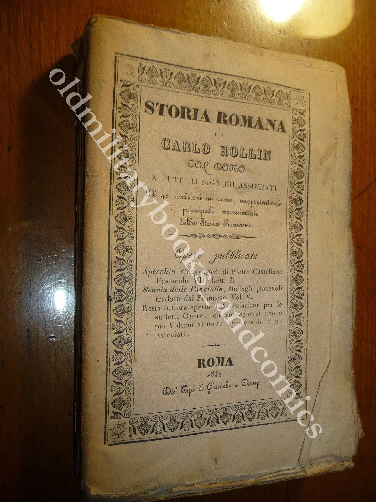 STORIA ROMANA DALLA FONDAZIONE DI ROMA FINO ALLA BATTAGLIA DI …