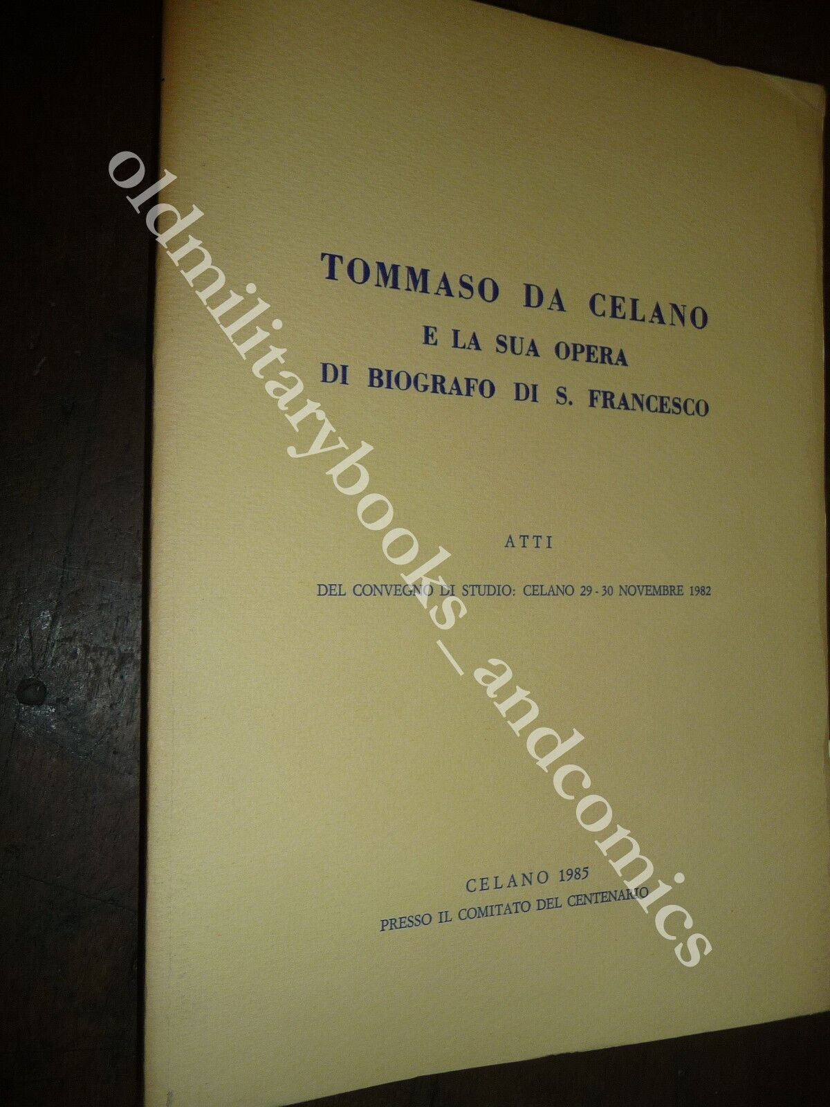 TOMMASO DA CELANO E LA SUA OPERA DI BIOGRAFO DI …