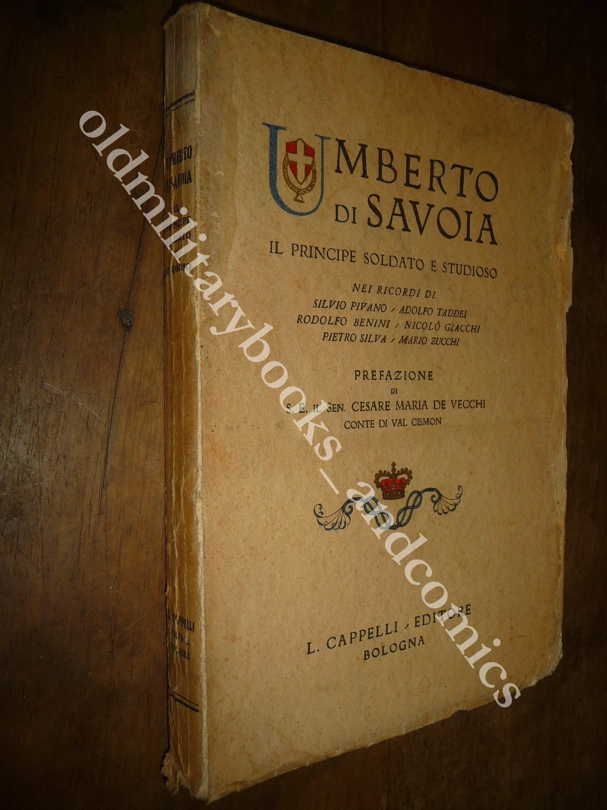 UMBERTO DI SAVOIA IL PRINCIPE SOLDATO E STUDIOSO