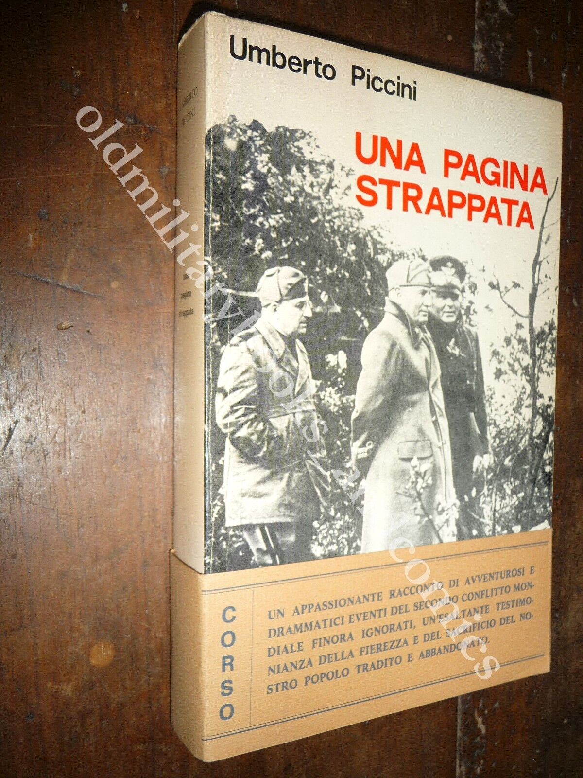 UNA PAGINA STRAPPATA UMBERTO PICCINI