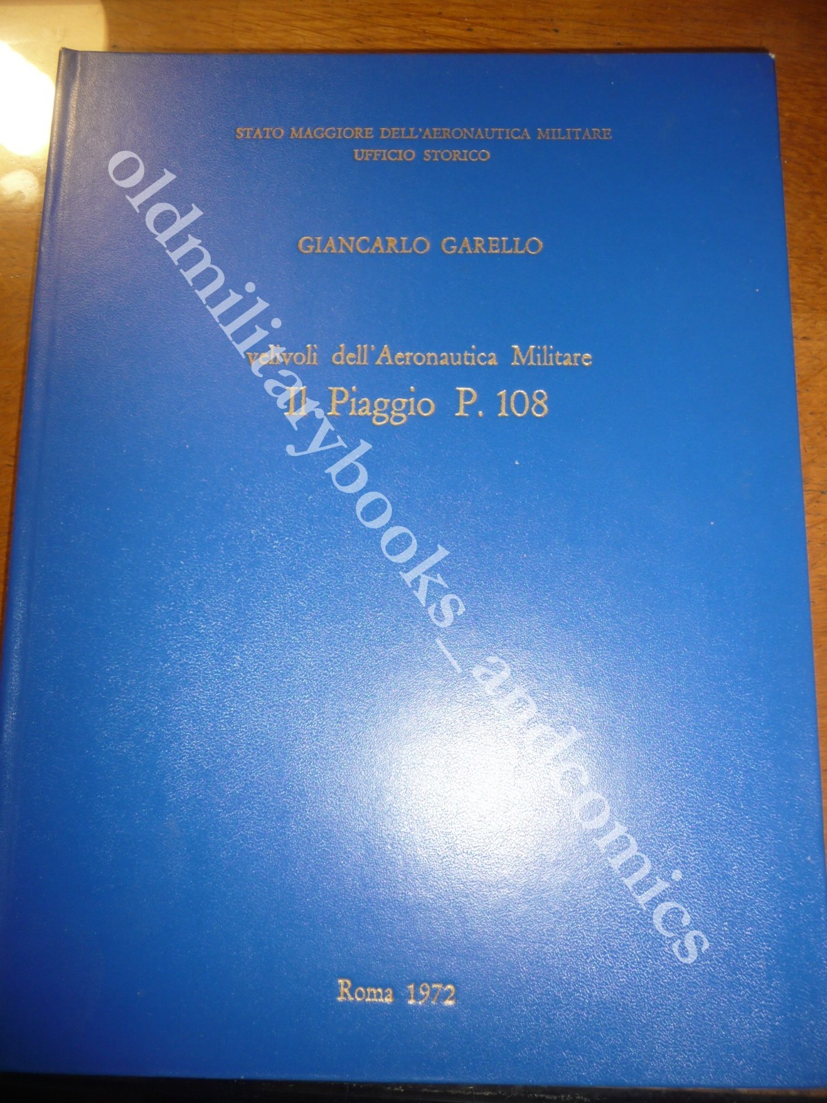 VELIVOLI DELL'AERONAUTICA MILITARE IL PIAGGIO P.108 GIANCARLO GARELLO