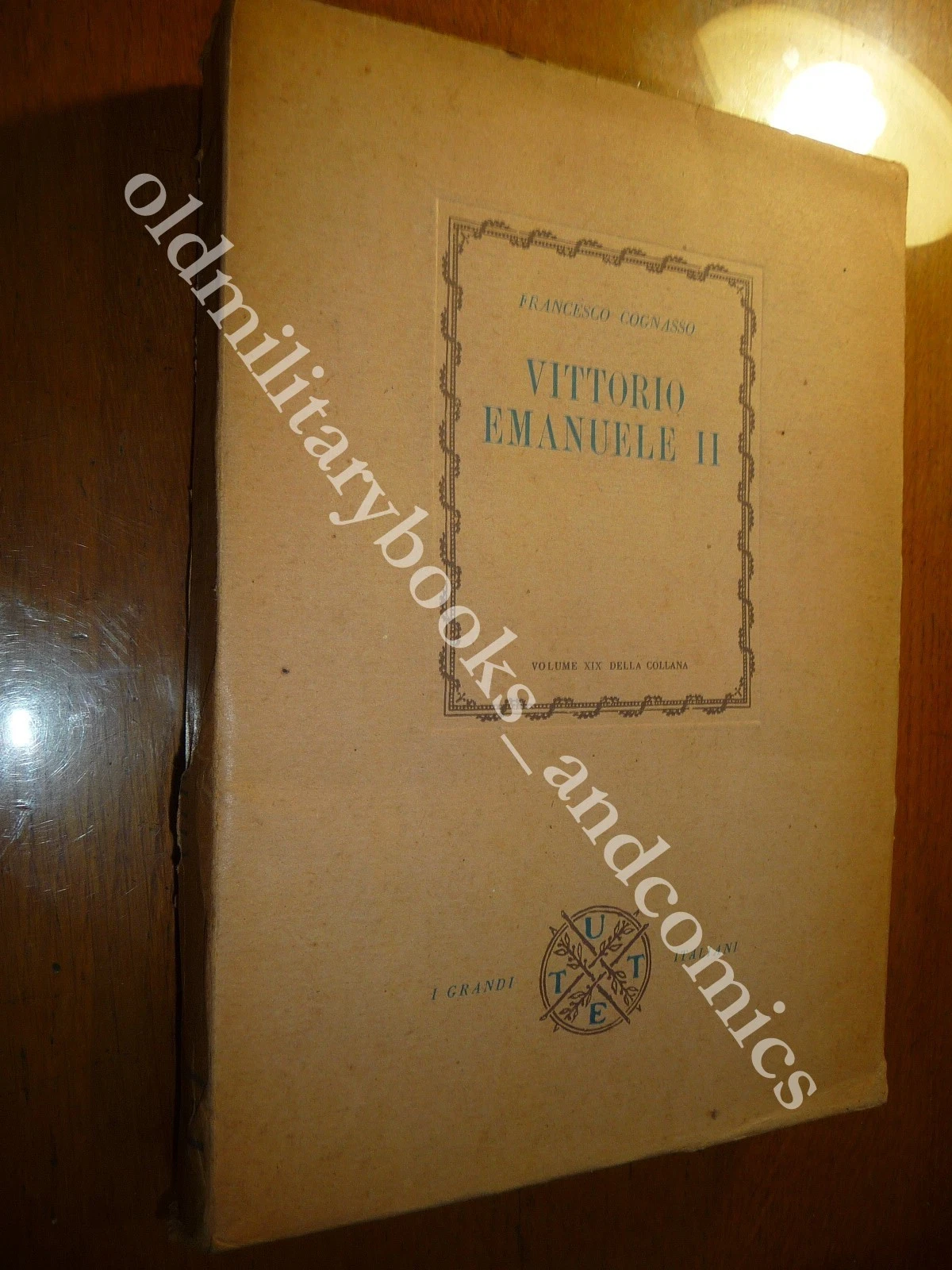 VITTORIO EMANUELE II FRANCESCO COGNASSO UTET I GRANDI ITALIANI