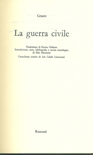 La Guerra Civile