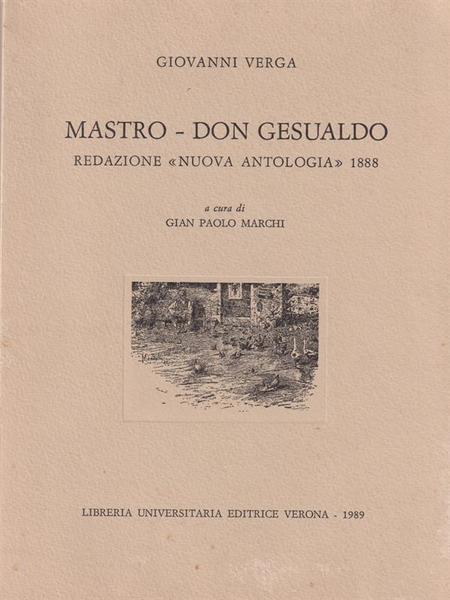 MASTRO DON GESUALDO (1888)