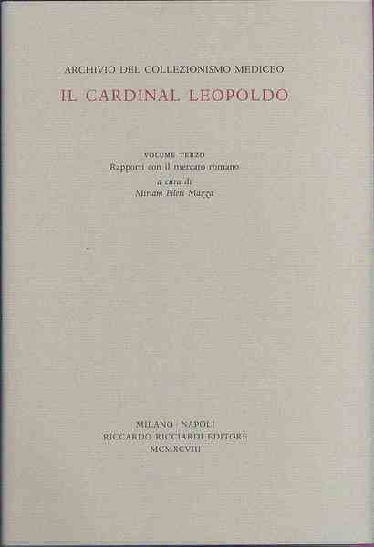 Il Cardinal Leopoldo. Volume terzo