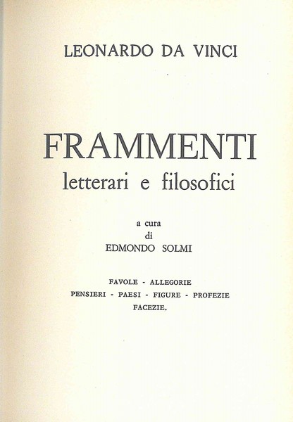 Frammenti letterari