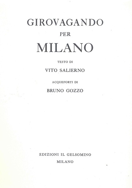 Girovagando per Milano