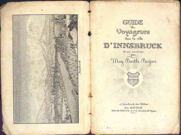 Guide des Voyageurs dans la ville d' Innsbruck et ses …