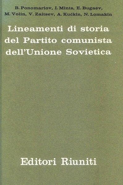 Lineamenti di storia del Partito comunista dell'Unione Sovietica