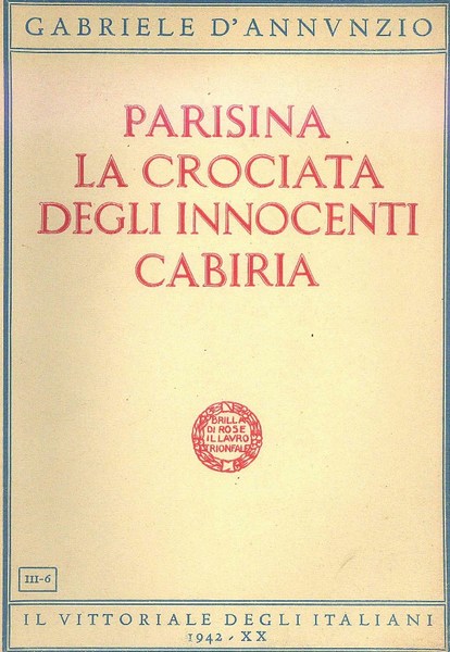 Parisina - La crociata degli innocenti Cabiria