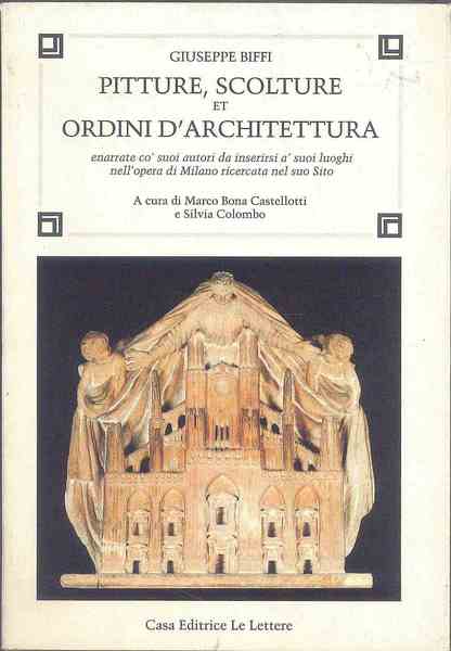 Pitture, scolture et ordini d'architettura