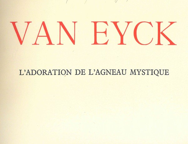 Van Eyck - L'adoration de l'Agneau Mystique
