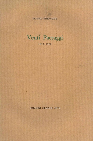 Venti paesaggi 1953 - 1960