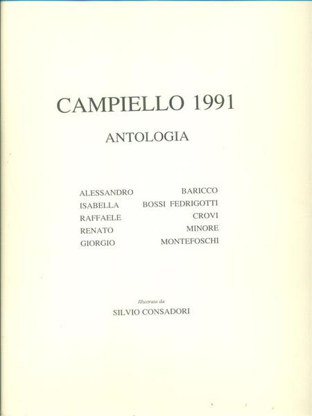 Antologia Del Campiello 1991