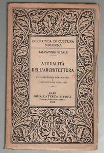 Attualita' dell'architettura