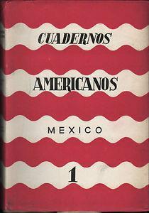 Cuadernos Americanos 1 anno XVI 1957 enero - febrero