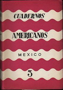 Cuadernos Americanos 3 anno XVIII 1959 mayo - junio