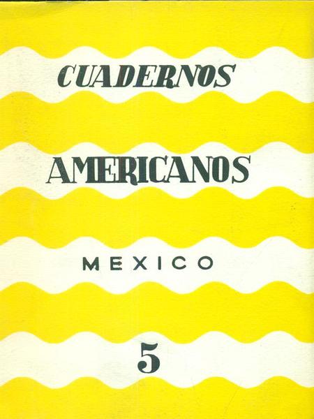 Cuadernos Americanos 5 anno XVIII 1959 septiembre - octubre