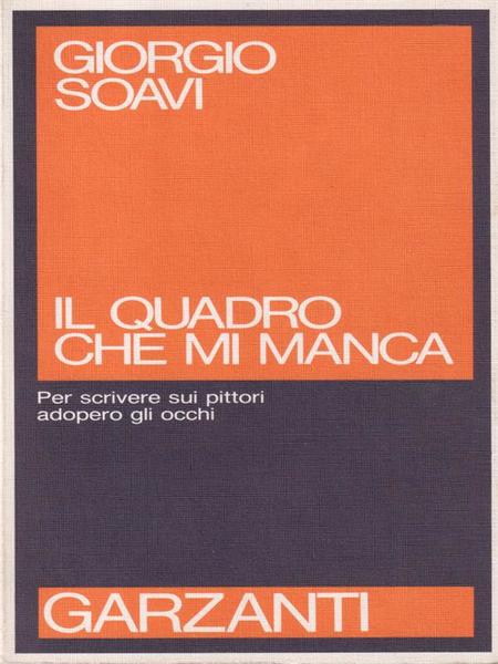 Il quadro che mi manca