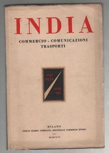 India Commercio comunicazioni trasporti