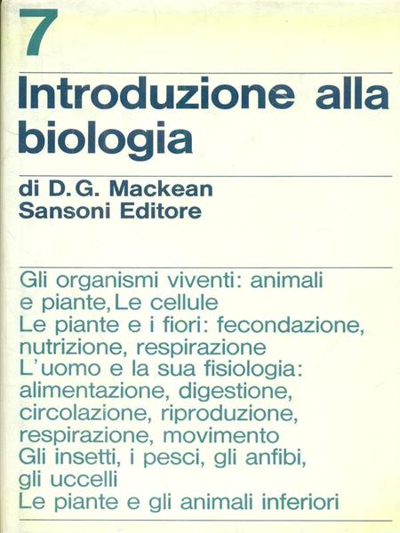 Introduzione alla biologia