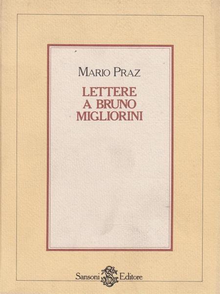Lettere a Bruno Migliorini