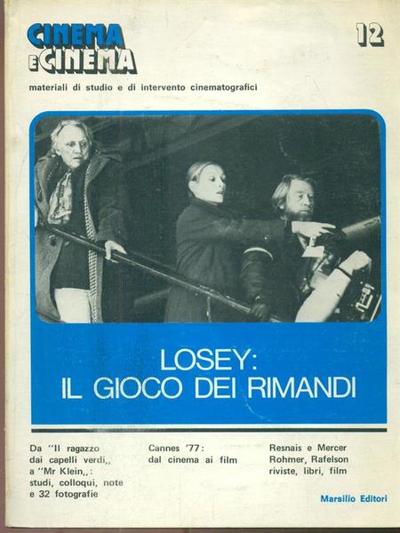 Losey il gioco dei rimandi