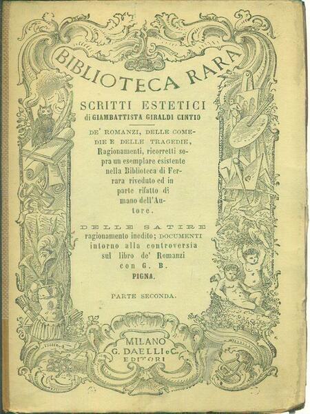 Scritti Estetici parte seconda